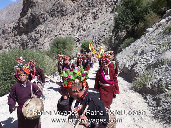 Aryan Festival, Aryan Valley, Ladakh, Himalaya, India