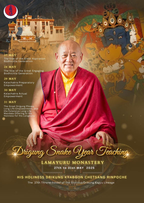 Ratna Voyages: Lamayuru Drigung Snake Year Teaching by H.H. Drikung Kyabgon Chetsang Rinpoche
