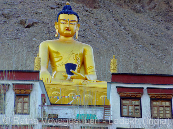 Buddha Statue at Ney, Ladakh, Sham Valley