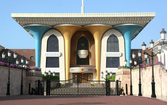 Oman - Sultanpalast  