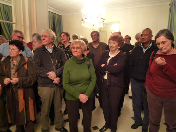 De nombreux anciens choristes d'Ars Viva sont venus participer à cette soirée anniversaire.