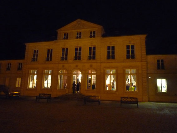 Château de Trangis, 14 décembre 2013.