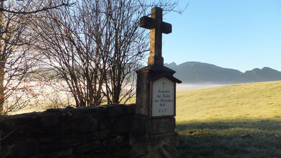 Pestfriedhof bei Zell