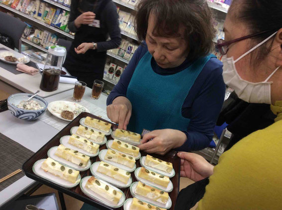 大豆つながりで。高野豆腐のスティックケーキ