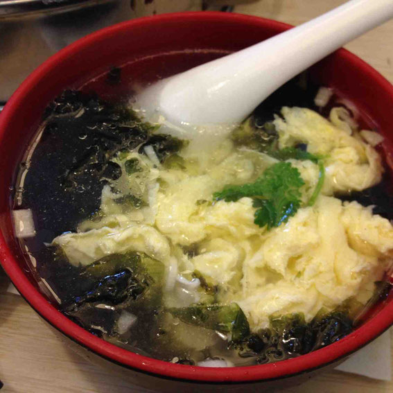 日本的な味。海苔は紫菜と書く