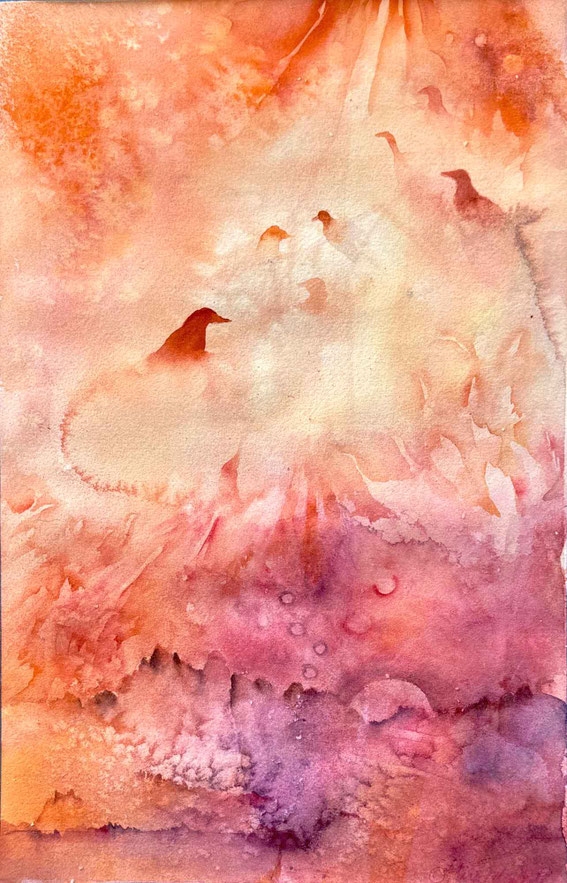 Hope Floats in a Big Orange Sky
