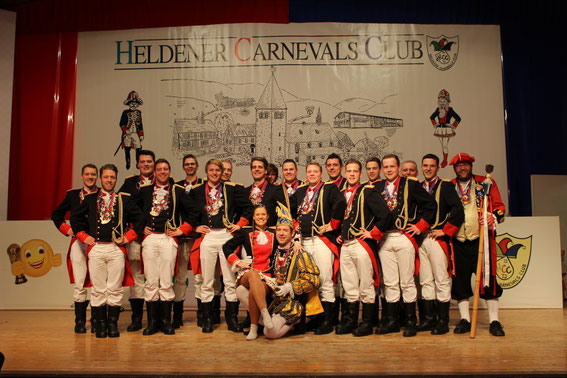 Die Prinzengarde in der Session 2014/2015