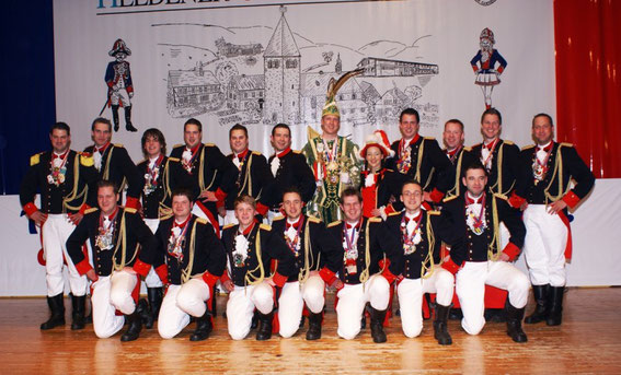 Die Prinzengarde in der Session 2008/2009