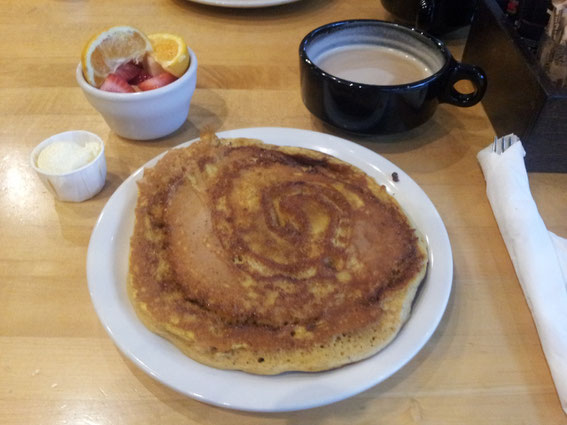 Pumpkin-Cinnamon Pfannkuchen! Hier gibts echt alles mit Pumpkin!