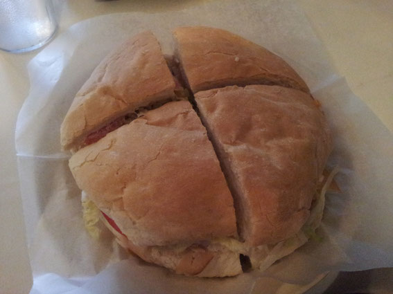 Mein Sandwich, hab das mit Brayden geteilt!