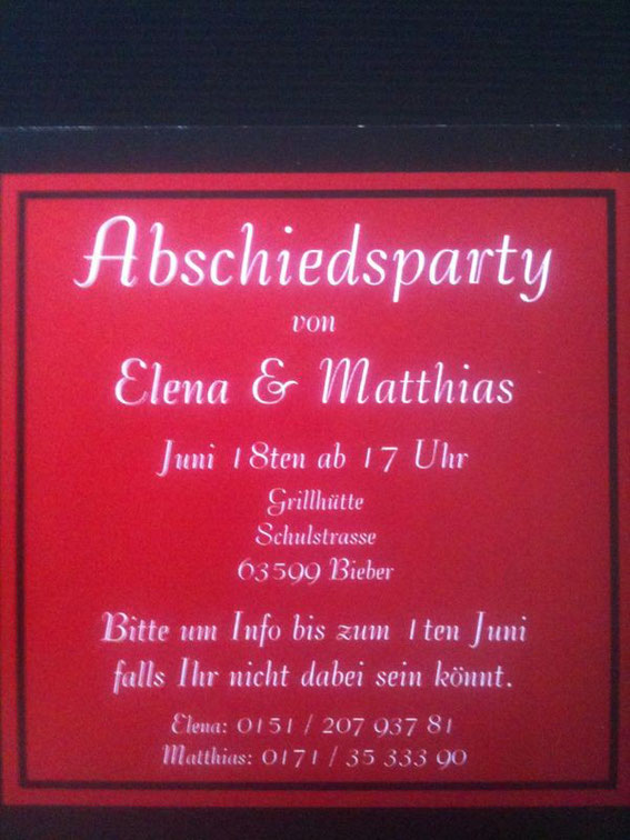 wie Du bist immer noch online? 