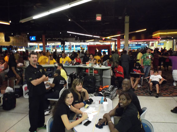 The Calm before the Storm!!! The Women's Junior Team Relaxing Before the Big Game. Greg joins the fun!