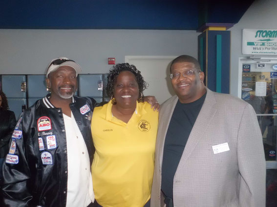 Ricky, Carolyn with TNBA President Gregory Green in Dallas