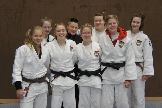 Anna Schmidt, Lena Wilkes, Agatha Schmidt, Lara Wüste, Lena Materzok, Lara Friedrich, Julia Rewald.