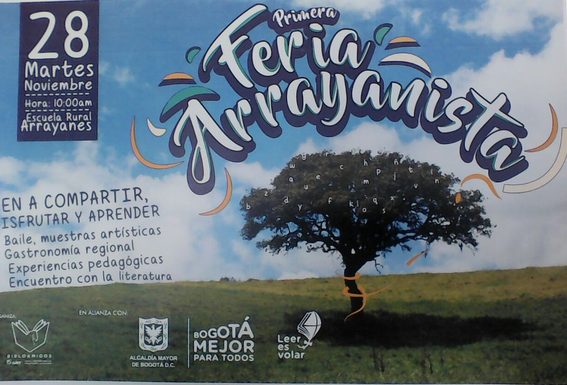 Fotografía: Jose Robinson Ocampo Cardona. Afiche diseñado por BIBLOAMIGOS.
