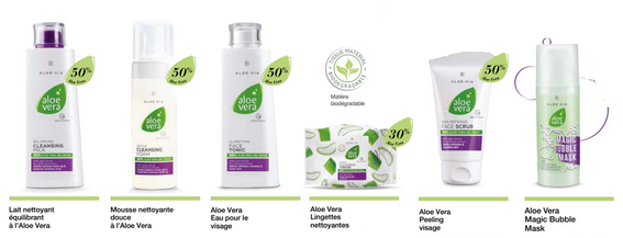 LR Health beauty « Made in Germany » Le composant principal de notre gamme de soins – le gel pur d’Aloe Vera – possède en plus de ses propriétés régénérantes et soignantes, des vertus hydratantes. Pour obtenir un apport supplémentaire d’hydratation 