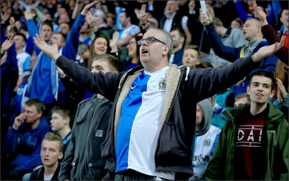 Blackburn Rovers; Blackburn Rovers fans