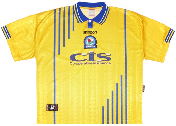 Worn when Rovers were relegated from the Premier League.