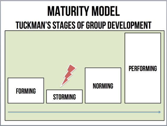Tuckman's stages of group development