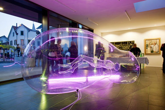 Victorine Müller, Erdling, 2009, Installation, August 2010, Foto: J. Etter