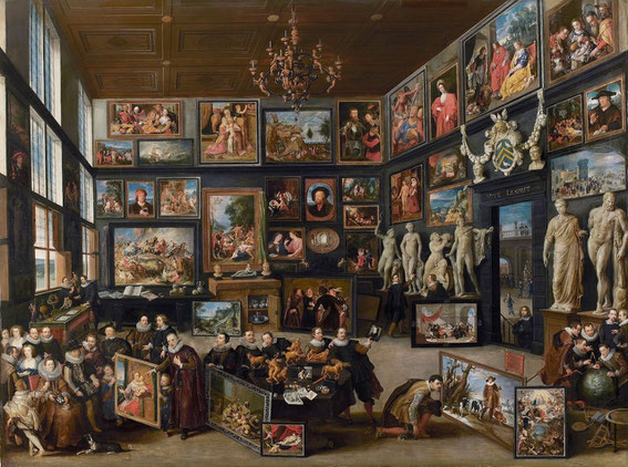 Par Willem van Haecht — www.rubenshuis.be : Home : Info : Pic, Domaine public, https://commons.wikimedia.org/w/index.php?curid=3350375
