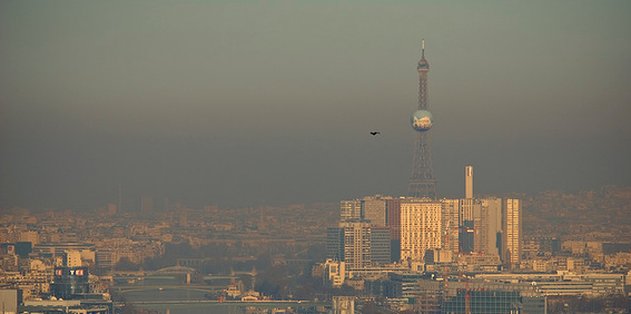 paris, pollution