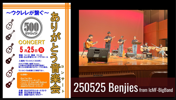 Benjies2025 from IcMF-BigBandウクレレ&ギターオーケストラ