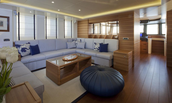 Lo Sky lounge e la Wheel house