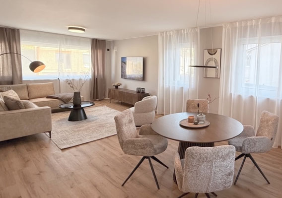 Ferienwohnung Die Eine für bis zu 4 Personen mit eigenem Garten und Terrasse im Saarland