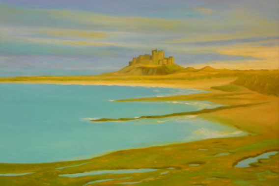 A green ruin 50x40cm