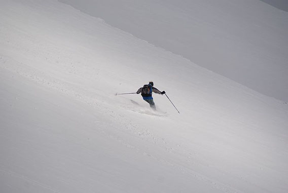 Traumhafte Firnabfahrt