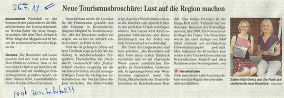 Heilbronner Stimme, 26.7.2018