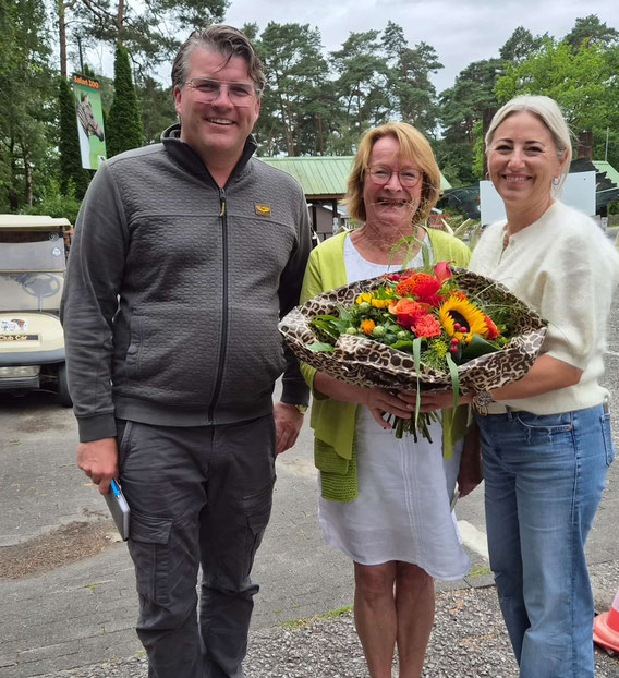 Heute hat der Campingplatz "Am Furlbach" das Safariland besucht und Familie Meyer alles Gute zum Start gewünscht!