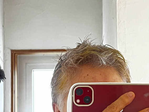 陶芸家　ブログ　陶芸作品　笠間焼き　台湾　旅行　台北　休暇　髪染め　カラーリング　黄色い髪