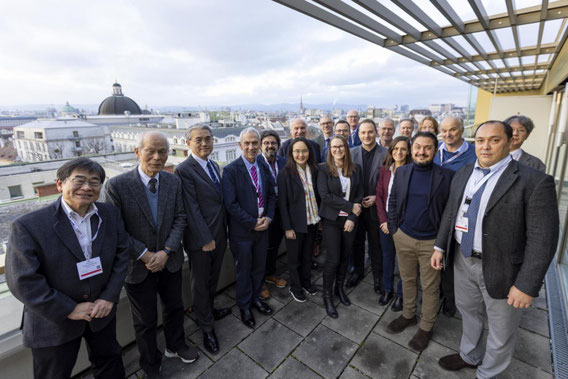 The ISMCS Board during the 31st Annual Meeting in Vienna, Austria