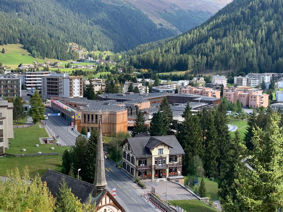 Anblick Congresscenter aus der Vogelperspektive