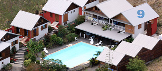 Bungalow No.9 at Le Cardinal des Grands Bleus residence – overview, Saint-Leu, La Réunion