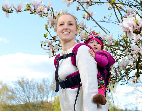 Huckepack hipbelt to convert an Onbuhimo into a Full Buckle, soft structured carrier, SSC