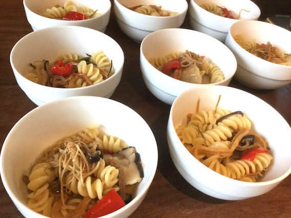 乾物類とパスタを鍋に一緒に入れて。一つの鍋で作れるパスタをご紹介