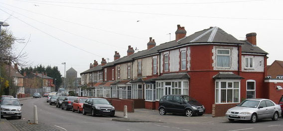 Late 19th-century terraces typical of the area