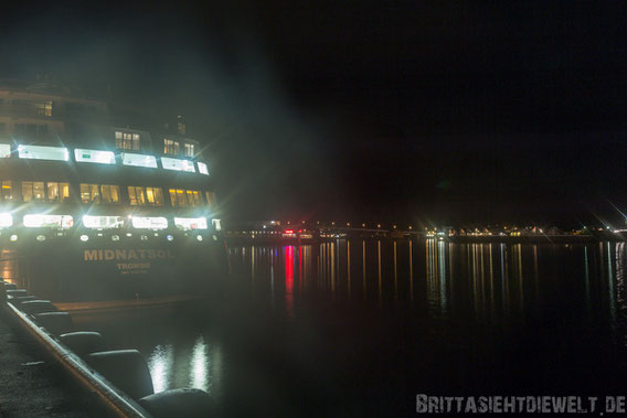 Svolvær,Hurtigruten,Panorama,Norwegen,ms,Midnatsol, Postschiff,Winter,November,Tipps