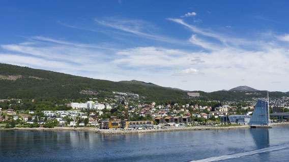 Molde vom Wasser aus ©Havila Voyages