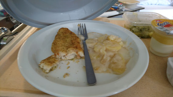 ..... endlich mal ein Fischfilet was wirklich (!) nach FISCH schmeckt ...... wie 3 Wochen gut gelagert .... ohne Kühlung!
