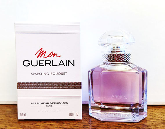 2021 - MON GUERLAIN SPARKLING BOUQUET : VAPORISATEUR EAU DE PARFUM 50 ML, GRAVE AVEC MON PRENOM PAR GUERLAIN