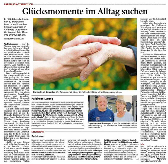Münchner Merkur/ Isar-Loisachbote 04.07.2014