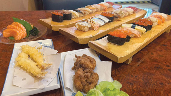 ひとり１品追加のプロモーションも実施中（写真は３人前です）