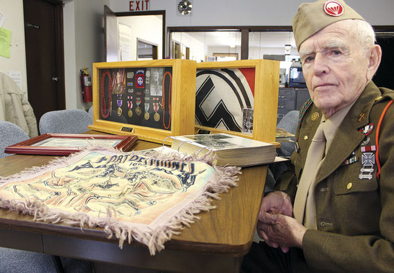 LeRoy “Chris” Reistroffer of Bellevue, who received two Purple Hearts and numerous medals and honors for his service to the country during World War II as a soldier in the 82nd Airborne, recently reflected on the D-Day invasion of 1944. 