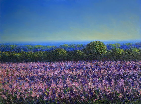 John Stockwell, "Prana," 2021, oil on canvas, 31.5 x 43 inches, contact for price