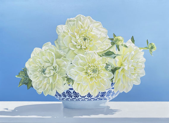 Alexandra Averbach, "Shine," 2020, oil on canvas, 26 x 36 inches - SOLD