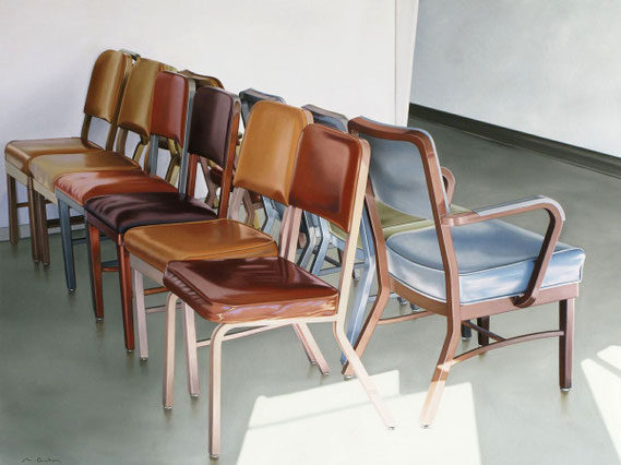 Matt Condron, "All in Favor," 2013, oil on canvas on panel, 47 x 63 inches, $8,800